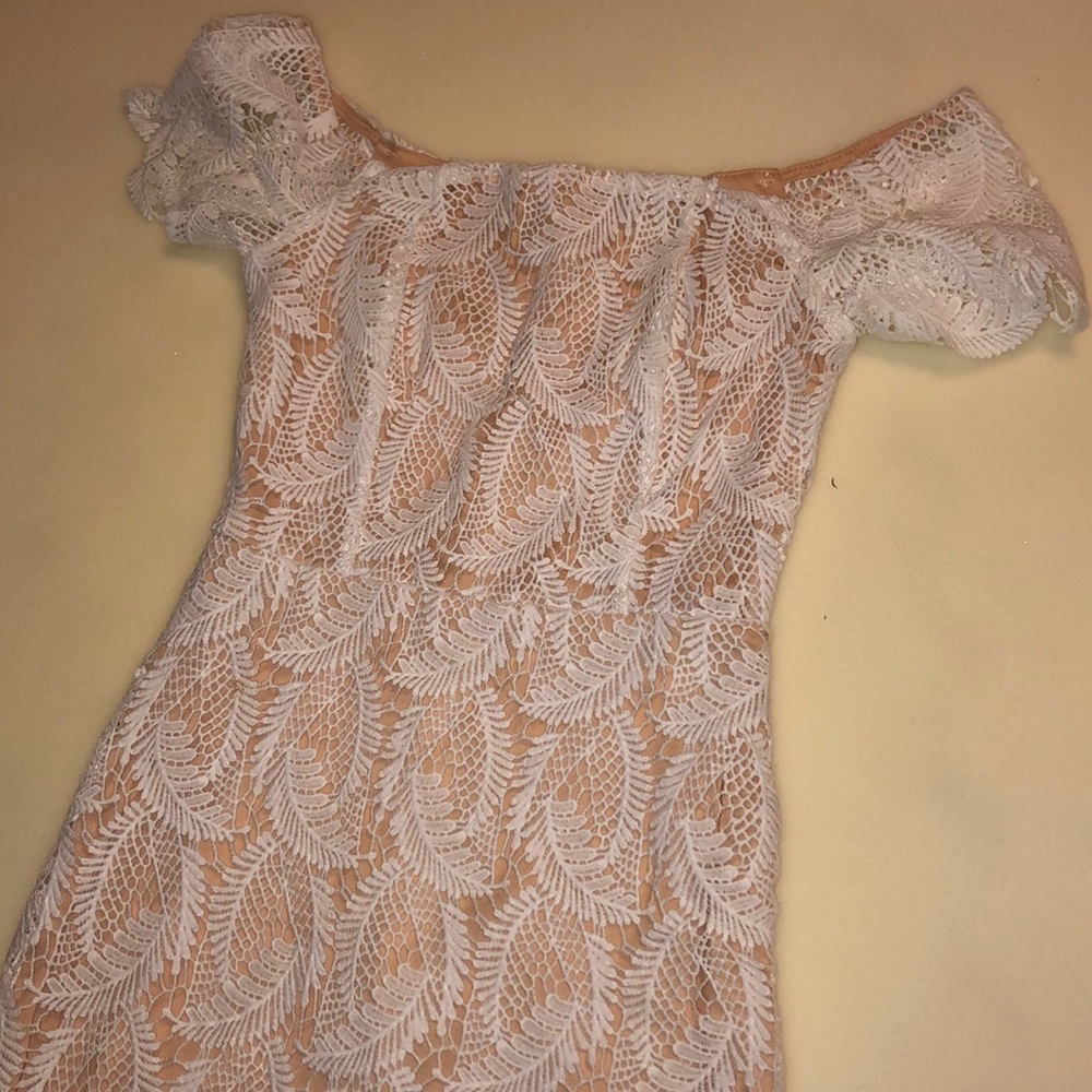 Off the shoulder dress